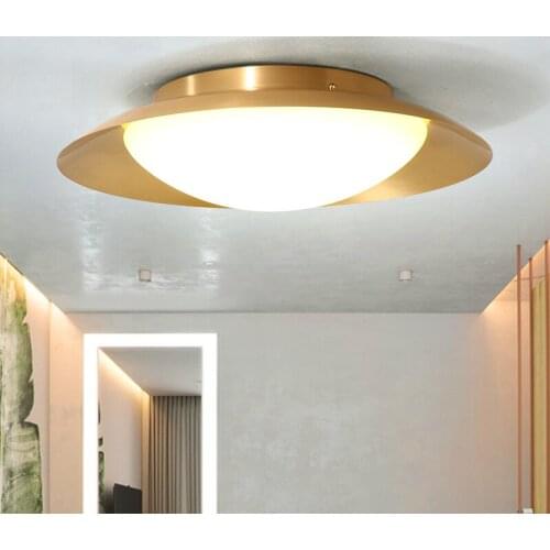 Ultra-thin ceiling lamp LED master bedroom lamp Nordic creative Nordic light luxury girl room light thin balcony light