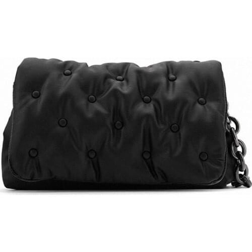 Aaby 2021 Newest Denim Bags For Women High Quality Cowboy Denim Shoulder Bag For Ladies With Metal Chain Crossbody Bag