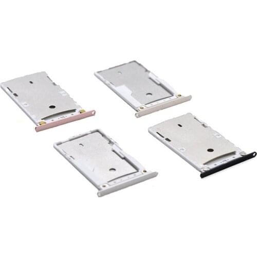 1pcs New Sim Card Slot Tray Holder Adapter Replacement Parts For Xiaomi Redmi Note 4 4X