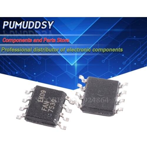 10pc FAN7530MX FAN7530M FAN7530 SOP8 IC