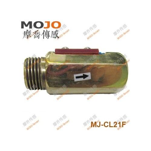 2020 MJ-CL21F Magnetic type flow switch in G1/2 brass material
