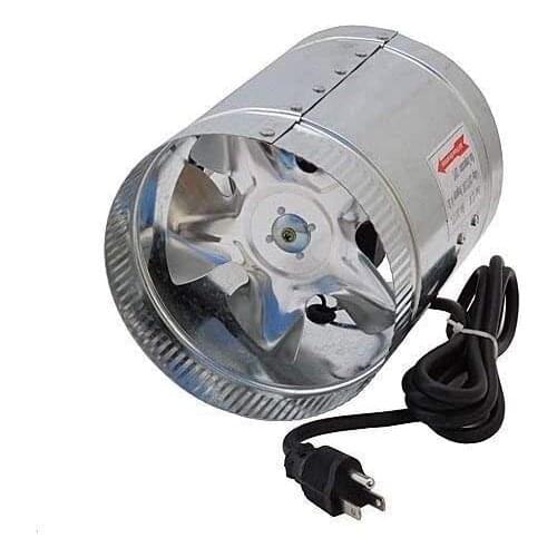 4" Inline Fan - 100 CFM, Metal Duct Fan, Great Exhaust Fan For Grow Tent Exhaust and Intake