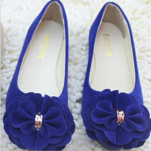 Women Shoes Ballet Flats New 2019 Spring Autumn Women Fashion Ballerina Flats Shoes Ladies Sweet Flower Shoes Sapatos Feminino