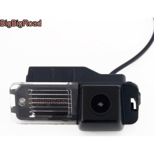 BigBigRoad Car Rear View Backup Camera For Volkswagen Polo V (6R) / Golf 6 VI / Passat CC 2008-2014 Magotan / Beetle / Scirocco