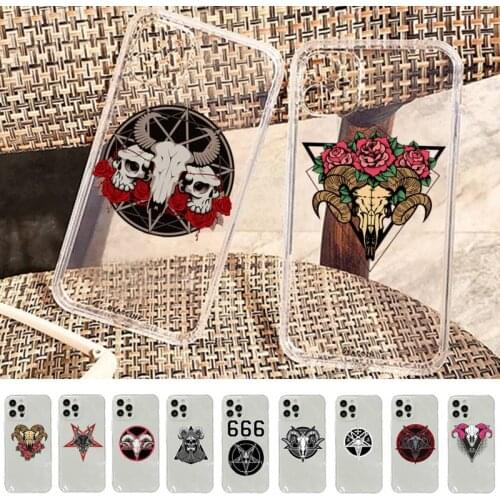 Devil Satan Phone Case for iPhone 11 12 pro XS MAX 8 7 6 6S Plus X 5S SE 2020 XR case