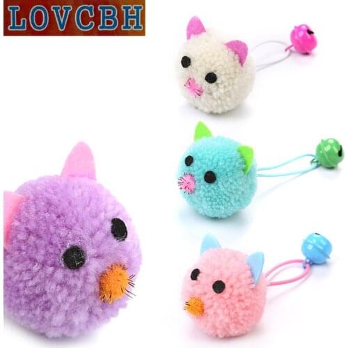 Pet Cat Toy Plush Simulation Mouse Cat Toy Plush Mouse Cat Scratch Bite Resistance Interactive Mouse Toy