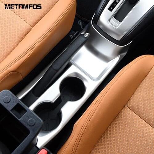 For Nissan Kicks 2017 2018 2019 2020 Matte Gear Shift Box Cover Molding Trim Decoration Frame Sticker Interior Car Accessories