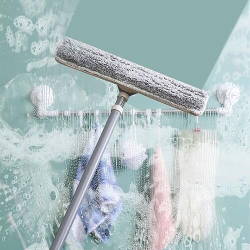 Telescopic Glass Wiper Multifunction Cleaning Brush Mop For Wash Windows Double Side Window Scraper Home Cleaning Product
