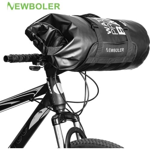 Bike Front Tube Bag Waterproof Bicycle Handlebar Basket Pack 3L/7L/10L/15L/20L Cycling Front Frame Pannier Bicycle Accessories