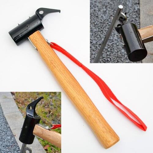 Outdoor Camping Tent Nail Hammer Nail Puller Safety Hammer Outdoor Camping Tent Tool Hammer Accessories Nail Puller