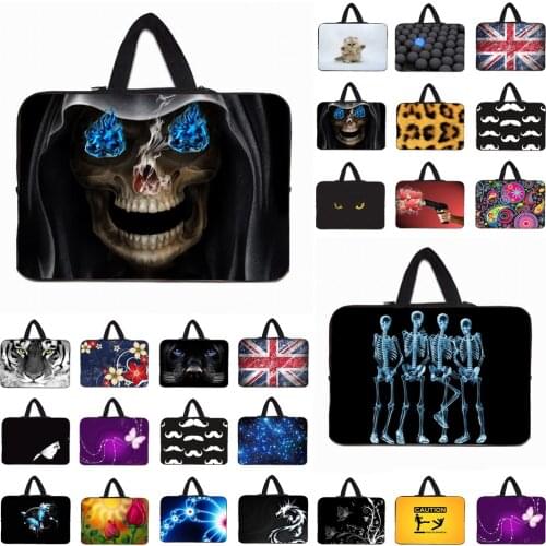Universal 10 12 13 14 11.6 15 17" Laptop Carry Handle Bag Waterproof Neoprene Shockproof Cover Case Funda Portatil 15.6 Bolsas