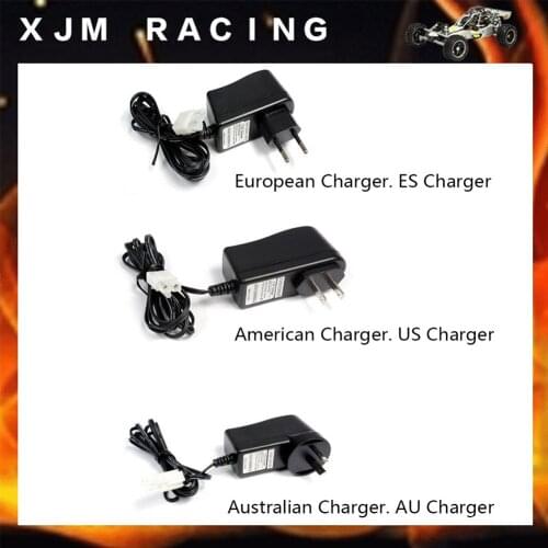 AU US ES Charger for 1/5 GTB Racing Hpi Rovan Km Mcd Baja 5b 5t 5sc Rc Car Parts