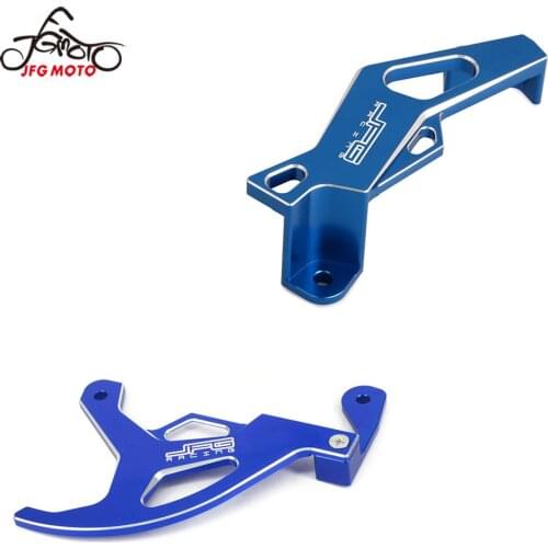 Motorcycle Rear Brake Caliper Disc Rotor Shield Cover Protector For YAMAHA WR250F WR250R WR250X WR450F YZ125 YZ250 YZ250F YZ450F