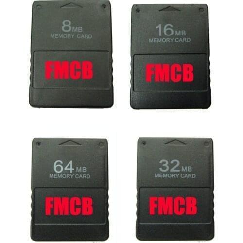 10pcs 8MB 16MB 32MB 64MB Memory Card for FMCB Free McBoot Card v1.953 for PS2