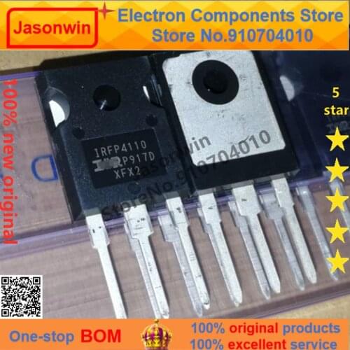 100% nuevo 50 unids/lote original MOSFET diode IRFP4110 IRFP4110PBF TO-247 180A/100V Transistor
