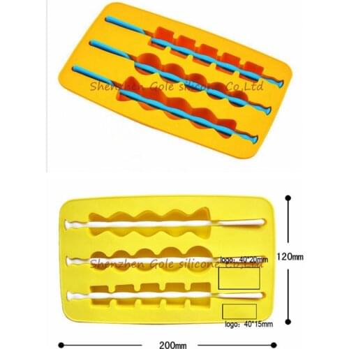 100pcs/lot Luo Hasi candied fruit multipurpose modeling ice box [boxed] - ice mold summer selling goods