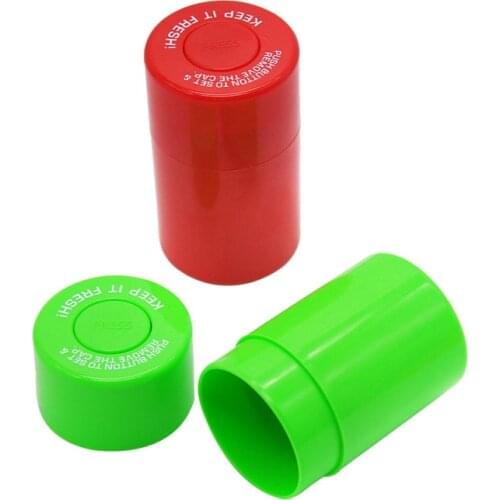 165ML Press Type Sealed Jar Food Storage Container For Herbs, Spices, Tobacco, Dry Goods Portable Storage Box