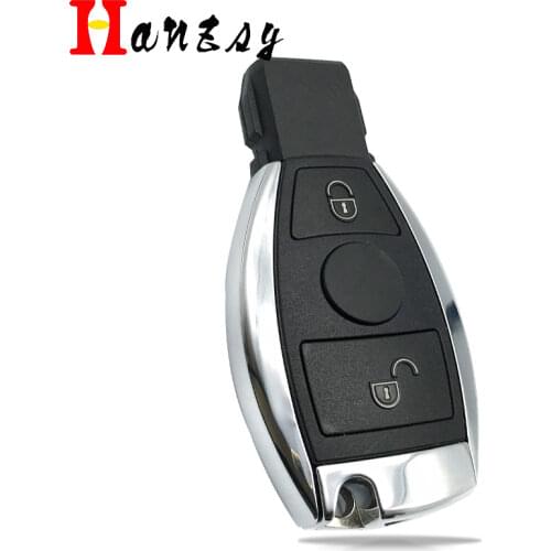 2 Button Smart Key shell For Mercedes W211 ML SL SLK CLK For BENZ Replacement Remote Key Fob Case Uncut blade