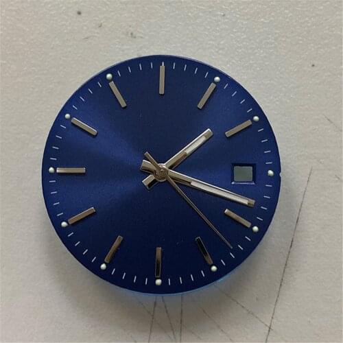 29MM Watch Dial with Literals Watch Hands for Miyota 8215 8200 821A for Mingzhu 2813 Watch Movement Parts