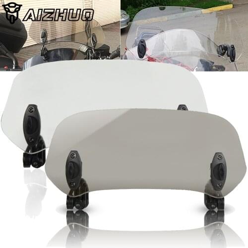FOR YAMAHA MT-10 MT10 FZ-10 FZ10 Virago Vstar XV 125 XV125 FZ6 N SR400 XVS400 Motorcycle Windshield Wind Screen Air Deflector