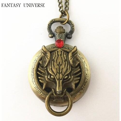 FANTASY UNIVERSE Free shipping 20pcs a lot pocket watch Necklace HRAAAB35
