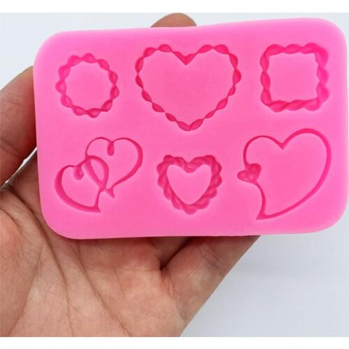 Jewelry Mold Necklace Earring Accessories Fudge Chocolate Silicone Mold Food Grade Baking Mold Epoxy Mold