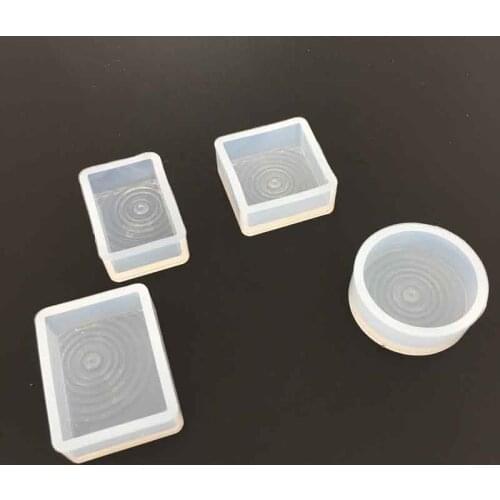 Water Ripples Wave Pendant Necklace Earring Beads Casting Crystal Molds Silicone Resin Liquid Mold DIY Jewelry Making Craft Tool