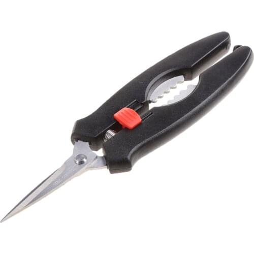 7'' Kitchen Cracker Lobster prawn peeler Crab Shell Leg Seafood Shellfish Scissor Shear Shrimp Tool 264D