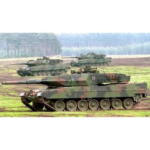 Diecast 1/72 German Leopard IIA5 Main Battle Tank Alloy Model Alloy Classic Collection Static Display Gift Military Model