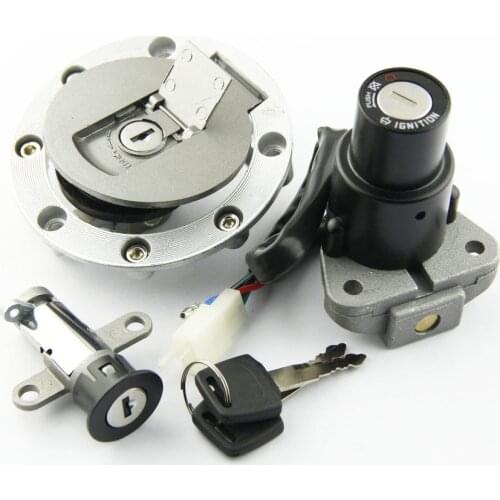 Motorcycle Ignition Switch, Seat Lock Key Set For Yamaha TZR125 TZR150 TZM150 TDM850 New High Quality Parts, Fuel Tank Cover