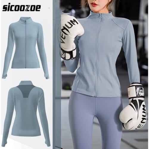 Mesh Womens Sport Jacket,Long-sleeved Zipper Running T-Shirts,Quick-drying Yoga Workout Shirts Fitness Athletic Sportwears