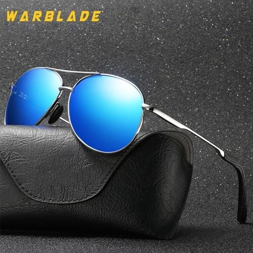 WarBLade Aluminum Magnesium Polarized Sunglasses Men Driver Mirror Sun glasses Male Fishing Female Eyewear For Men 0971