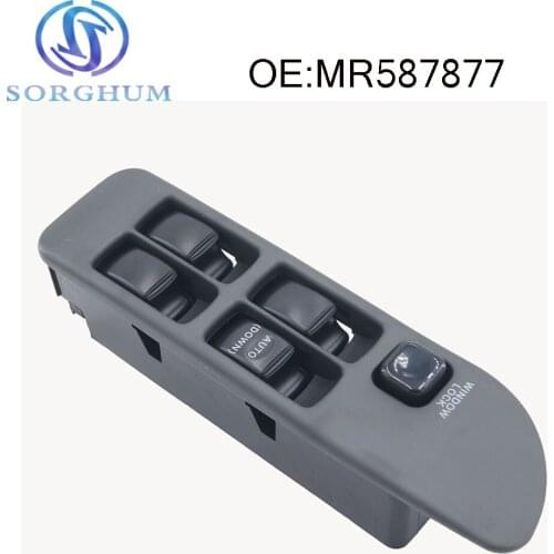 High Quality Left Right Electric Power Window Switch MR587877 For Mitsubishi Lancer Evolution Evo 1 2 3 1992-1995