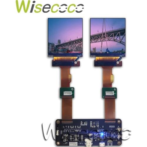 120HZ 2K 2.9" inch MIPI interface 1440*1440 VR AR lcd display panel with Controller driver board board LS029B3SX02 DP to MIPI