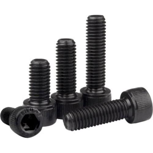 10pcs M3 Allen screw socket head cap screws alloy steel hexagon cup heads knurled bolt stigma bolts 4mm-60mm length