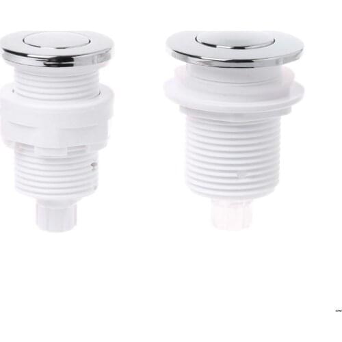 28mm/32mm Push Air Switch Button For Bathtub Spa Waste Garbage Disposal Switch