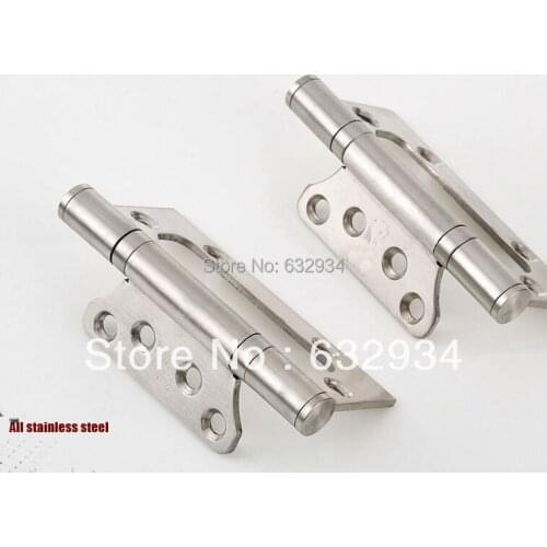 4" SS FINISH STAINLESS STEEL SCREEN DOOR HINGES