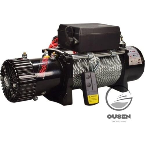 9500/12000lb Winch Car Tuning Electric Winch 12/24V Handle/wireless Wire Rope ATV Winches for BeachBugg