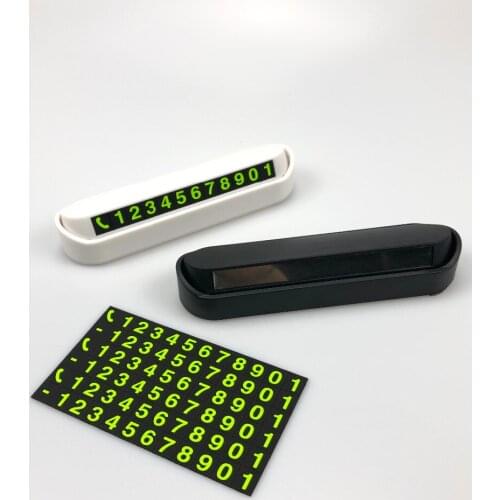 Car Temporary Parking Telephone Card For SSANGYONG Chairman Rexton Kyron Rodius Actyon korando Tivolan