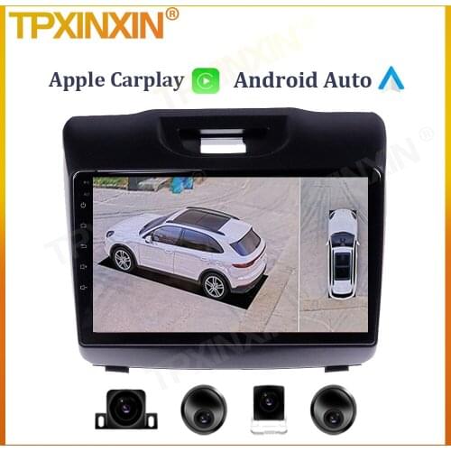 6+128G For Chevrolet TrailBlazer 2 S-10 S10 2012 2016 Android Auto Car Multimedia Video Player Carplay GPS Navigation 360 Camera