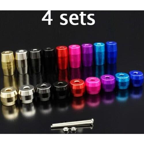 Free Shipping 4 Sets Slimline Mass Damper Set Light Weight Spare Parts For DIY Tamiya Mini 4WD Car Model 15501