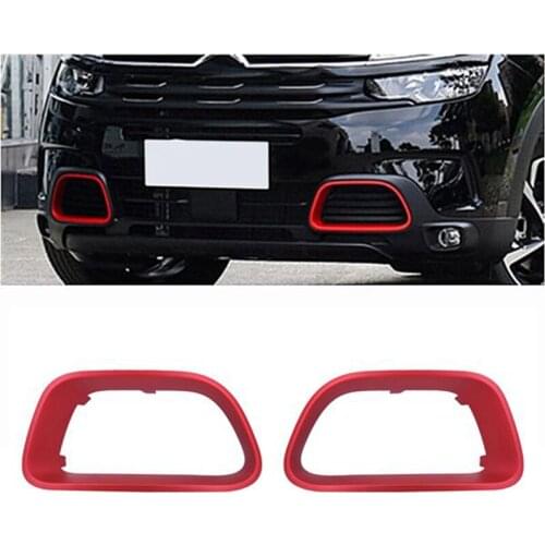 Car Front Bumper Decorative Frame Angel Eyes for Citroen C5 Aircross 9817829477 9817829377