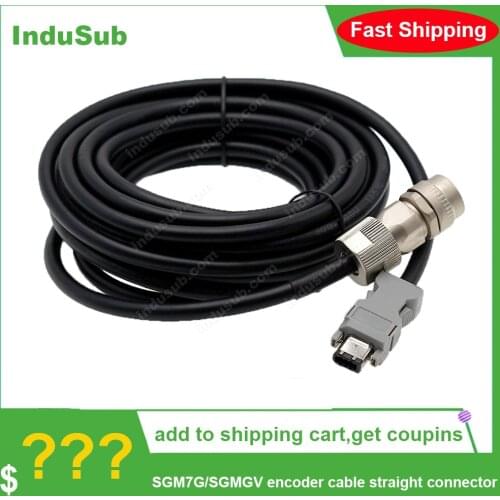 JZSP-CVP11-05-E Servo SGM7G/SGMGV Encoder Cable servo Motor SGMGV 7G