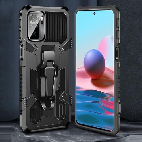 Metal Belt Clip Armor Shockproof Case For Poco F3 Redmi K40 Pro Plus Stand Protective Back Cover Coque Fundas For Xiaomi Mi 11i