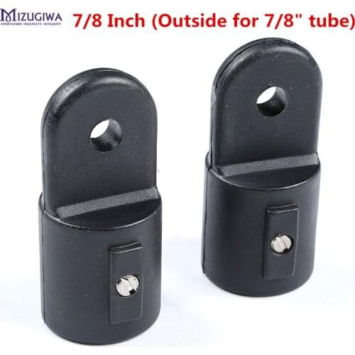 MIZUGIWA 1 pair Boat Bimini Fittings Top Cover Cap Eye End Nylon Black for Kayak Canoe for Kayak Canoe Fishing Boat