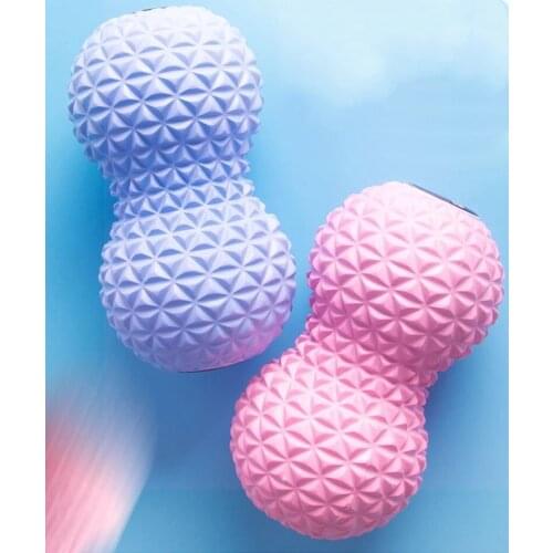 EVA Peanut Massage Ball Double Lacrosse Massage Ball Mobility Ball for Physical Therapy Deep Tissue Massage Tool Back Hand Foot