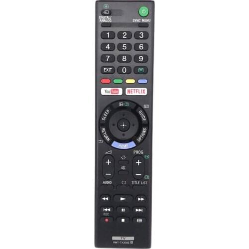 Universal Remote Control for Sony Led Smart TV LCD TV With Youtube Netflix Button KD-55XE8505 KD43X8500F RMT-TX300P