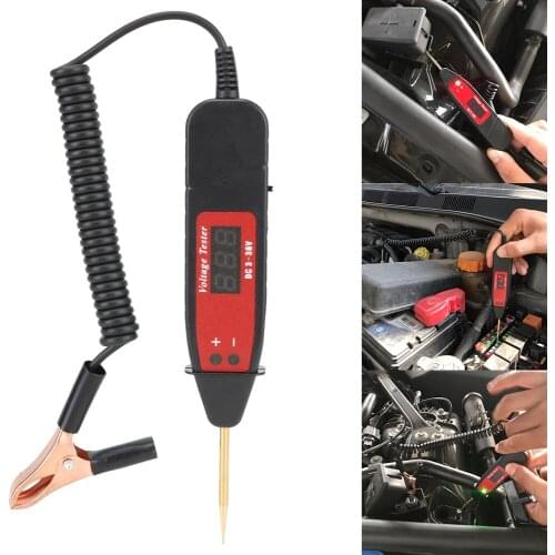 5-36V Power Probe Pencil For Car Trailer Motorcycle Truck Non-Contact Tester Digital Display Electric Voltage Power Test Pen