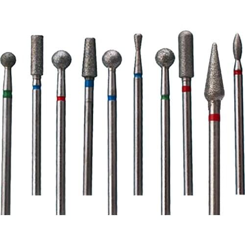 1pcs Diamond Nail Drill Bits Milling Cutter Nail Files Electric Burr Grinding Head Pedicure Manicuring Remove Dead Skin Tool