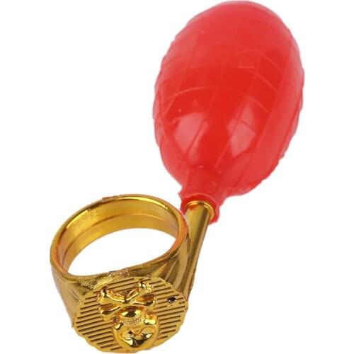 1 pc Creative Squirt Ring Water Ring Tricky Toys Spray Water Funny Gadget Prank Jokes Toy Halloween Gifts for Kids